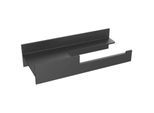 Emco Aura Papierhalter 850013400 schwarz matt, Aufnahme rechts