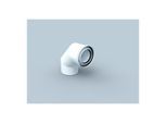 Bertrams Polyline LAS Bogen 41BG87-80 87°, innen, weiß, DN 80/125