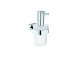 Grohe Essentials Cube Seifenspender 40756001 chrom, mit Halter