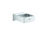 Grohe Selection Cube Halter 40865000 chrom, für Glas, Seifenpender/-schale