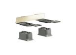hansgrohe Axor Adapterset 42870250 brushed gold optic