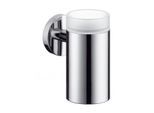 hansgrohe Glashalter Logis chrom, mit Kristallglasbecher