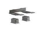 hansgrohe Axor Adapterset 42870340 brushed black chrome