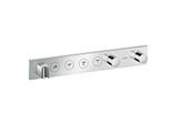 hansgrohe Axor ShowerSolutions Thermostatmodul Select 18357000, chrom, für 4 Verbraucher