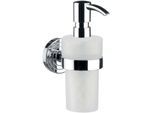 Emco Polo Seifenspender 072100102 chrom, Behälter Kunststoff weiß, Dosierpumpe Kunststoff, 245ml