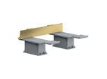 hansgrohe Axor Adapterset 42870990 polished gold optic