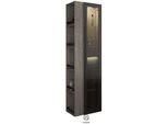 Burgbad Yumo Hochschrank HSKG050RF3199 176x32x50cm, rechts, Eiche Dekor Alaska