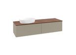 Villeroy & Boch Antao Waschtischunterschrank 1600x360x500mm K37112HK mit Struktur FK/AP: HK/2