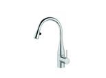 KWC Eve Küchenarmatur 10111102000FL, A 190 schwenk und ausziehbar, chrom