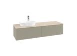 Villeroy & Boch Antao Waschtischunterschrank 1600x360x500mm K37153HK mit Struktur FK/AP: HK/3