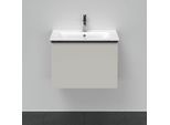 Duravit D-Neo Waschtisch-Unterschrank DE426100707 61 x 46,2 cm, Betongrau Matt, wandhängend, 1 Auszug