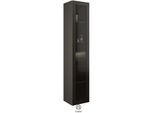 Burgbad Yumo Hochschrank HSKC035RF3194 176x32x35cm, rechts, Grau Hochglanz