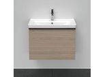 Duravit D-Neo Waschtisch-Unterschrank DE425403535 63,4 x 45,2 cm, Eiche Terra, wandhängend, 1 Auszug