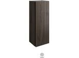 Burgbad Junit Halbhoher Schrank UHHX035LF3152 35 x 96 x 32 cm, 1 Tür links, Marone Dekor Trüffel