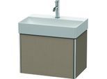 Duravit XSquare Waschtisch-Unterschrank XS406707575 58,4x39,7x39cm, 1 Auszug, Leinen