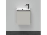 Duravit D-Neo Waschtisch-Unterschrank DE4259R0707 41 x 27,4 cm, Betongrau Matt, wandhängend, 1 Türe, rechts