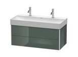 Duravit XSquare Waschtisch-Unterschrank XS416303838 98,4x39,7x46cm, 2 Schubkästen, Dolomiti Grey hochglanz