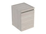 Geberit Renova Plan Seitenschrank 501913001 40x55x44,5cm, 1 Schublade, nussbaum hell, Folie strukturiert