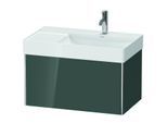 Duravit XSquare Waschtisch-Unterschrank XS406203838 78,4x39,7x46cm, 1 Auszug, Dolomiti Grey hochglanz