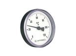 Afriso Bimetall Thermometer 0-120 Grad 63696 Gehäuse 100mm, 100mm Schaft, 1/2" Anschluss