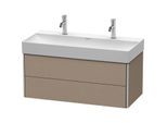 Duravit XSquare Waschtisch-Unterschrank XS416307575 98,4x39,7x46cm, 2 Schubkästen, Leinen