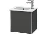Duravit XSquare Waschtisch-Unterschrank XS4170R4949 58,4x49,1x39cm, Tür rechts, Graphit matt