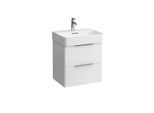 LAUFEN Base für VAL Waschtischunterschrank H4021921102601, 53x53x39cm, 2 Auszüge, weiß matt