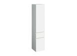 Geberit Renova Plan Hochschrank 501923011 39x180x36cm, 2 Türen, 1 Schublade, weiß, lackiert hochglänzend