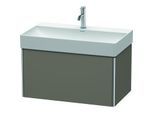 Duravit XSquare Waschtisch-Unterschrank XS406209090 78,4x39,7x46cm, 1 Auszug, Flannel Grey seidenmatt