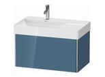 Duravit XSquare Waschtisch-Unterschrank XS406204747 78,4x39,7x46cm, 1 Auszug, Stone Blue hochglanz