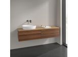 Villeroy und Boch Antao Waschtisch-Unterschrank K26111HM 160x36x50cm, Waschbeckenplattenfarbe honey oak, warm walnut