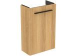 Ideal Standard i.life S Handwaschbeckenunterschrank T5296NX 1 Tür, 41 x 20,5 x 63 cm, Eiche natur