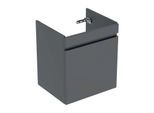 Geberit Renova Plan Waschtischunterschrank 501905JK1 53,6 x 60,6 x 44,6 cm, lava, lackiert matt