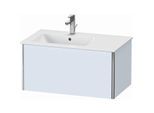 Duravit XSquare Waschtisch-Unterschrank XS407209797 81x40x47,8cm, 1 Auszug, Lichtblau seidenmatt