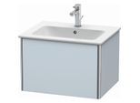 Duravit XSquare Waschtisch-Unterschrank XS407109797 61x40x47,8cm, 1 Auszug, Lichtblau seidenmatt