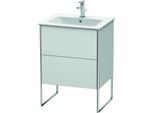Duravit XSquare Waschtisch-Unterschrank XS444503636 61x59,2x47,8cm, 2 Auszüge, weiß seidenmatt