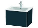 Duravit XSquare Waschtisch-Unterschrank XS407109898 61x40x47,8cm, 1 Auszug, Nachtblau seidenmatt