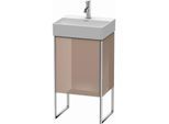 Duravit XSquare Waschtisch-Unterschrank XS4441L8686 43,4x49,9x34cm, Tür links, cappuccino hochglanz