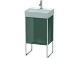 Duravit XSquare Waschtisch-Unterschrank XS4441R3838 43,4x49,9x34cm, Tür rechts, Dolomiti Grey hochglanz