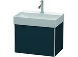 Duravit XSquare Waschtisch-Unterschrank XS406709898 58,4x39,7x39cm, 1 Auszug, Nachtblau seidenmatt