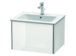 Duravit XSquare Waschtisch-Unterschrank XS407108585 61x40x47,8cm, 1 Auszug, weiß hochglanz