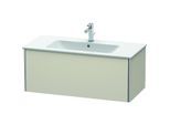 Duravit XSquare Waschtisch-Unterschrank XS407309191 101x40x47,8cm, 1 Auszug, Taupe