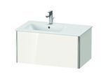 Duravit XSquare Waschtisch-Unterschrank XS407202222 81x40x47,8cm, 1 Auszug, weiß hochglanz