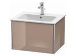 Duravit XSquare Waschtisch-Unterschrank XS407108686 61x40x47,8cm, 1 Auszug, cappuccino hochglanz