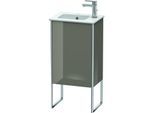 Duravit XSquare Waschtisch-Unterschrank XS4440L8989 41x59,2x28,9cm, Tür links, Flannel Grey hochglanz