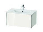 Duravit XSquare Waschtisch-Unterschrank XS407208585 81x40x47,8cm, 1 Auszug, weiß hochglanz