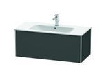 Duravit XSquare Waschtisch-Unterschrank XS407304949 101x40x47,8cm, 1 Auszug, Graphit matt