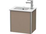 Duravit XSquare Waschtisch-Unterschrank XS4170L7575 58,4x49,1x39cm, Tür links, Leinen