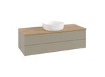 Villeroy & Boch Antao Waschtischunterschrank 1200x360x500mm K21111HK mit Struktur FK/AP: HK/1