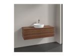 Villeroy und Boch Antao Waschtisch-Unterschrank K21112HM 120x36x50cm, Waschbeckenplattenfarbe warm walnut, warm walnut